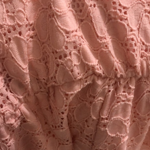 Pink Lace Romper - small - Picture 2 of 3